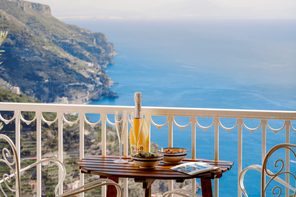 sea view accommodations in Ravello